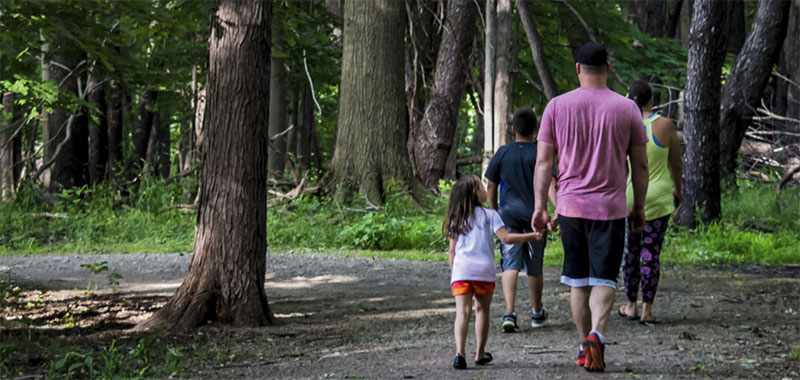 Family at a Lake Metroparks